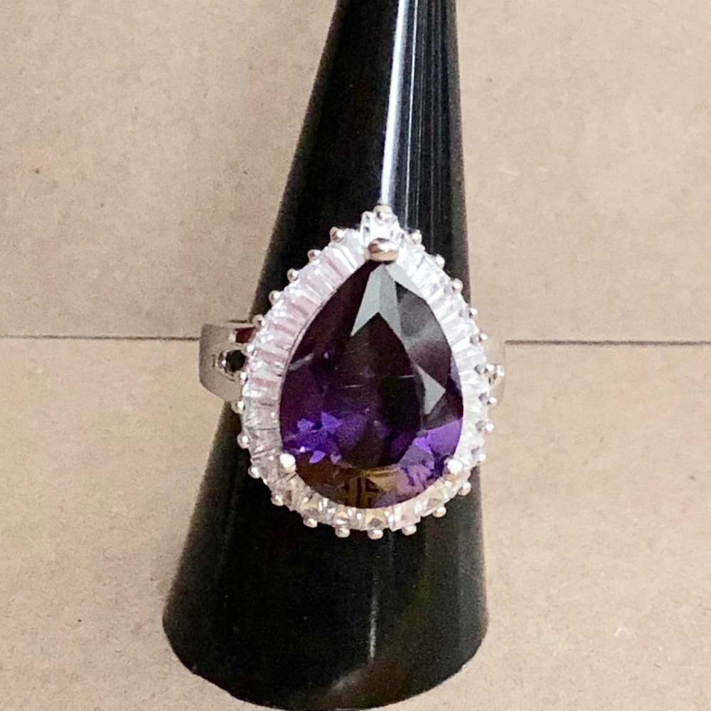 Crystal Cocktail Ring